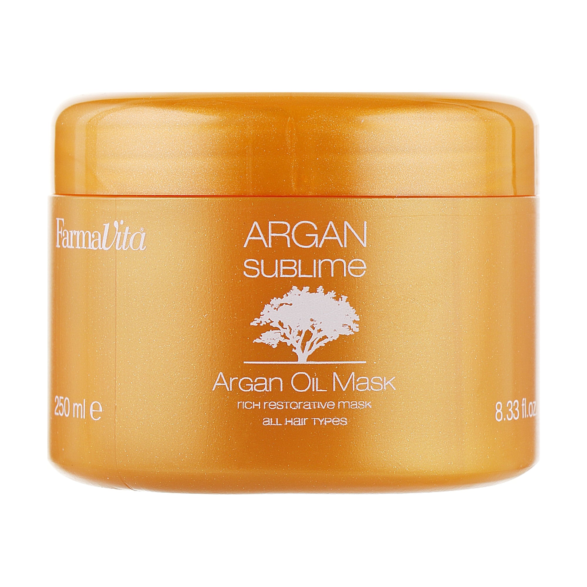 Уцінка! Маска для волосся FarmaVita Argan Sublime Mask з аргановою олією, 250 мл